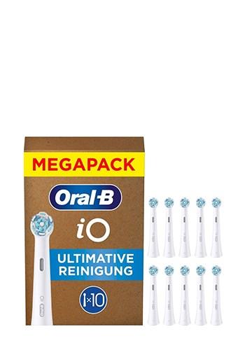 Børstehoveder Oral-B iO Ultimate rengøring – 10 stk., hvid