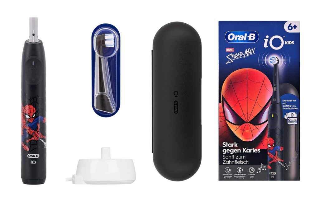 Elektrisk tandbørste Oral-B iO Kids Spider-Man – sort
