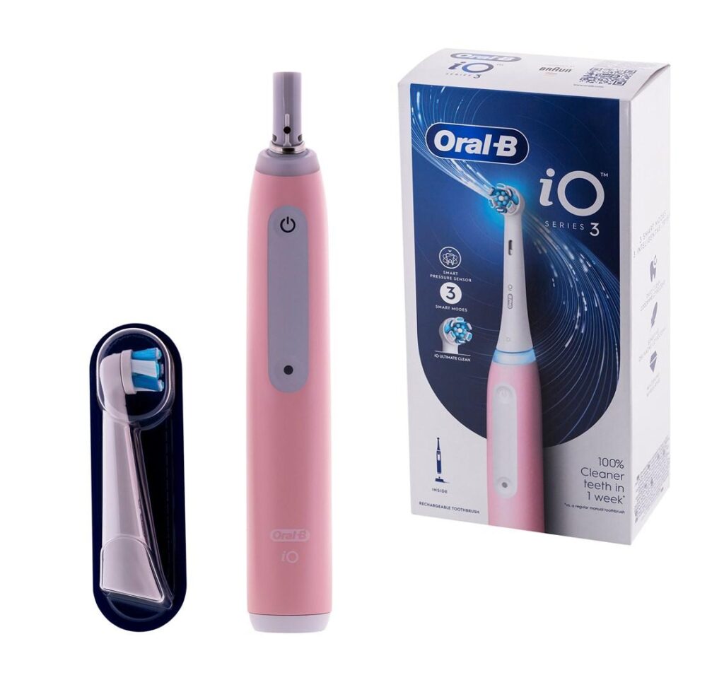 Elektrisk tandbørste Oral-B iO Series 3 – Blush Pink