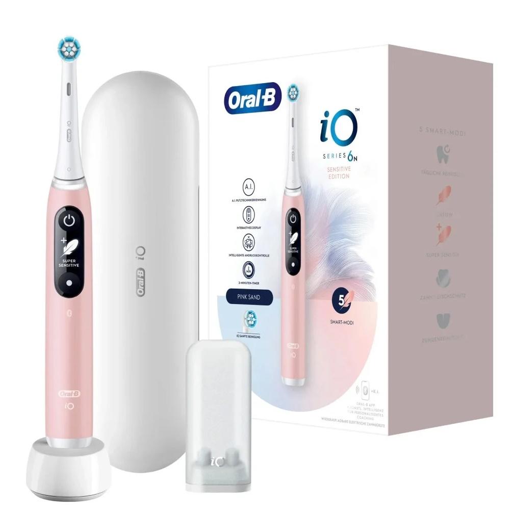 Elektrisk tandbørste Oral-B iO Series 6n Sensitive Edition – Pink Sand